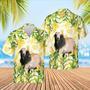 Corn Farm Brahman All Over Printed Hawaiian Shirt, Farm Hawaiian Shirt, Farmer Hawaii