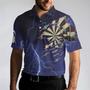 Dart Polo Shirt Dart Shirt For Men, Best Gift For Dart Player, Darts Polo Shirt For Hot Weather