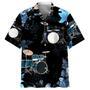 Drum Nature Beach Hawaiian Beach Shirts, Drummer Gifts, Aloha Hawaiian Shirt For Musican, Drum Hawaiian Shirt