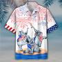 Elephant Hawaiian Shirt Independence Day, Is Comming, Cute Elephant Hawaii Beach Shirts For Summer, Elephant Lovers