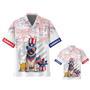 Full Print Independence's Day Hawaiian Shirt, Pug And Beer Hawaii Summer Beach Shirt, Of Jul Hawaii Dog Shirt