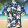 Full Printed Dog In Hawaiian Beach Shirts, Hawaii Aloha Summer Shirts For Dog Lover, Dog Hawaiian Shirt