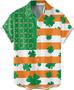 Funky Irish Hawaiian Shirts, St. Patrick's Day Button Down Beach Shirt, Gifts For Her