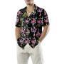 Funny Christmas Flamingo Hawaiian Shirt, Xmas Hawaiian Shirts