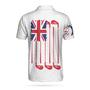 Golf Club United Kingdom Flag Polo Shirt, Great Britain Union Jack Polo Shirt, Uk Golf Shirt For Men Coolspod