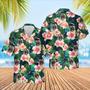 Hawaiian Aloha Shirts Custom Pet Photo Flowers Summer Vibe