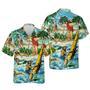 Hawaiian Aloha Shirts Funny Jesus Surfing