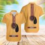 Hawaiian Aloha Shirts Guitar Music Is What Feeling Sounds Like