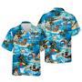 Hawaiian Aloha Shirts Pirate Sharks