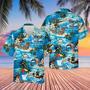 Hawaiian Aloha Shirts Pirate Sharks