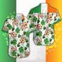 Hawaiian Aloha Shirts St Patrick's Day Irish Shamrock And Beer