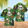 Hawaiian Aloha Shirts Where Skull Life Of The Party