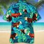 Hereford Cattle Lovers Hawaiian Shirt, Unisex Print Aloha Short Sleeve Casual Shirt