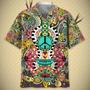 Hippie Vintage Hawaiian Shirt, Full Print Hawaiian Hippie For Men And Woman, Hawaii Aloha Beach Shirt