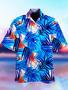 Holiday Casual Hawaiian Shirt, Aloha Hawaiian Shirt, Beach Shirt, Gift For Him