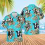 Holstein Friesian Cattle Lovers Aloha Pattern All Over Printed Hawaiian Shirt