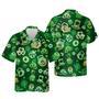 Irish Pub St Patrick's Day Hawaiian Shirt, Beer Lover Shamrock St Patty's Beach Shirts, Gift For Him