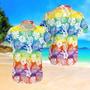 Lgbt Summer Vacation Hawaiian Shirt, Lgbt Low Poly Hawaiian Shirt, Summer Hawaiian Shirt For Gaymer And Lesbian