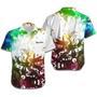 Personalized Beach Shirt Hawaiians Lgbt Galaxy Birds Custom Name , Aloha Shirt