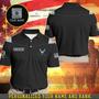 Personalized Us Air Force Military Polo Shirt With Your Name And Rank, Air Force Camouflage Shirt