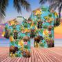 Pineapple Hawaiian Theme For Bison Lovers All Printed Hawaiian Shirt