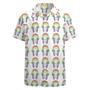 Rainbow Gay Lgbtq Pride Month Egyptian Pharaoh Hawaiian Vintage Shirt Mens Button Down Tropical Hawaii Beach Shirts