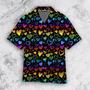 Rainbow Heart Lgbt Hawaiian Shirt, Amazing Lgbt Hawaiian Shirt, Hawaiian Pride, Gift For Gaymer