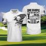 Real Grandpas Play Golf Custom Polo Shirt, Personalized Golf Shirt For Men, Funny Skull Golf Polo Shirt Coolspod