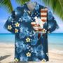 Scuba Diving Usa Blue Tropical Hawaiian Shirts, Aloha Diving Beach Shirt, Beautiful Hawaiian Shirt For Summer