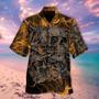 Smoking Skull All Over Printed Hawaiian Shirt Men Women Skull Aloha Shirts