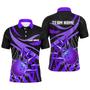 Spiderweb Bowling Ball And Pins Team League Multicolor Option Polo Shirt, Idea Gift For Bowling Lovers