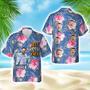 Summer Best Dad Ever Personalized Hawaiian Aloha Shirts - Gift For Father's Day