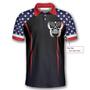 Tennis Eagle American Flag Custom Tennis Shirts For Men