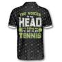 Tennis The Voices In My Head Custom Polo Tennis Shirts For Men
