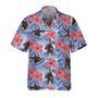 Tropical Christmas Bigfoot Hawaiian Shirt, Xmas Hawaiian Shirts