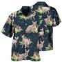 Tropical Floral Sphynx Cat Shirt, Hawaiian Shirt For Cat Lovers