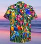 Tropical Parrots In Summer Hawaiian Aloha Shirts