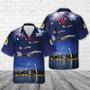 Us Air Force Hawaiian Shirt, Us Air Force Fighter Squadron Mcdonnell Douglas Eagle Over St Louis Gateway Arch, Of July Hawaiian Shirt