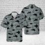 Us Air Force Hawaiian Shirt, Us Air Force Lockheed Martin Lightning Ii Aircraft Silhouettes Hawaiian Shirt