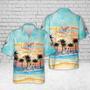 Us Navy Hawaiian Shirt, Us Navy Uss Albany Hawaiian Shirt, Military Hawaiian Shirt