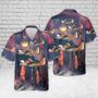 Us Navy Hawaiian Shirt, Us Navy Lc -130 Hercules Of The Puckered Penguins Christmas Hawaiian Shirt