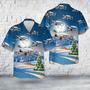 Us Navy Hawaiian Shirt, Us Navy Northrop Grumman Hawkeye Christmas Hawaiian Shirt, Military Hawaiian Shirt