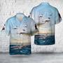 Us Navy Hawaiian Shirt, Us Navy Prowler Of Electronic Attack Squadron 134 And Uss George H. W. Bush (Cvn 77) Hawaiian Shirt