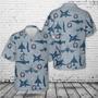 Us Navy Hawaiian Shirt, Us Navy Mcdonnell Douglas Phantom Ii Aircraft Silhouettes Of Hawaiian Shirt