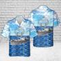 Us Navy Hawaiian Shirt, Us Navy Uss Guardian Hawaiian Shirt, Military Hawaiian Shirt