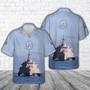 Us Navy Hawaiian Shirt, Us Navy Uss Kansas City Independence-Class Littoral Combat Ship Hawaiian Shirt