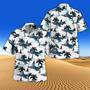 Us Navy Hawaiian Shirt, Us Navy Grumman Panther Hawaiian Shirt, Military Hawaiian Shirt