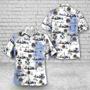 Us Navy Hawaiian Shirt, Us Navy Airborne Command & Control Squadron 124 Bear Aces Hawaiian Shirt