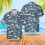 Us Navy Hawaiian Shirt, Us Navy Vought Kingfisher Hawaiian Shirt, Military Hawaiian Shirt