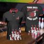 Your Ball Will Be Right Back Polo Shirt, Tenpin Bowling Shirt For Men With Sayings, Bowling Gift Idea Coolspod